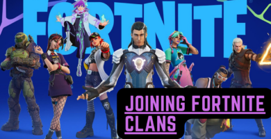 joining fortnite clans